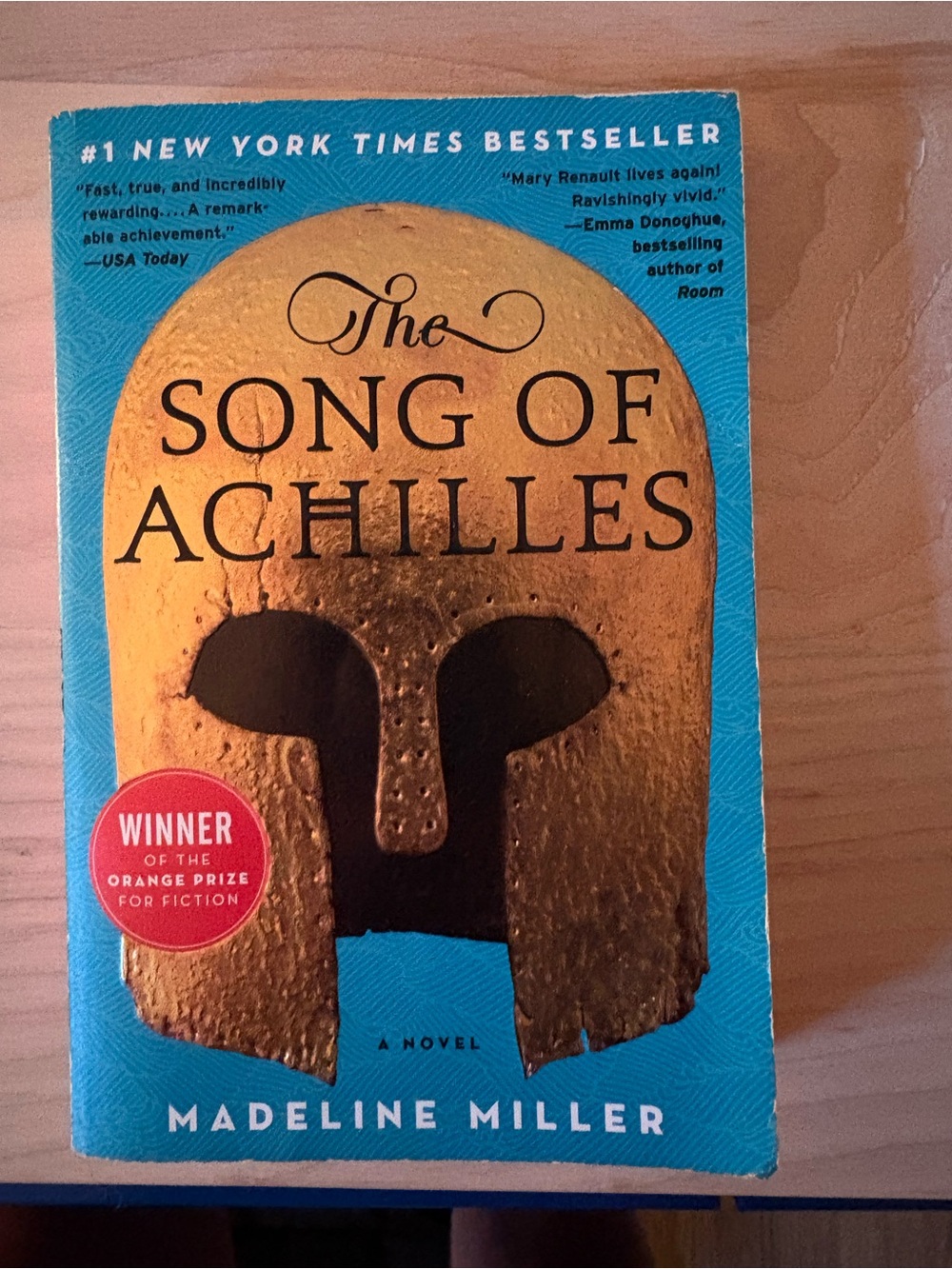 The Song of Achilles — Blue & Gold Paperback Novel